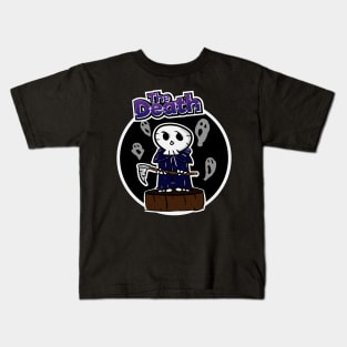 the grim reaper occult tarot occult wichcraft Kids T-Shirt